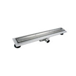 Duplex Next 2-i-1 Linjeavlopp 90 cm vändbar blank silver - Bild 5