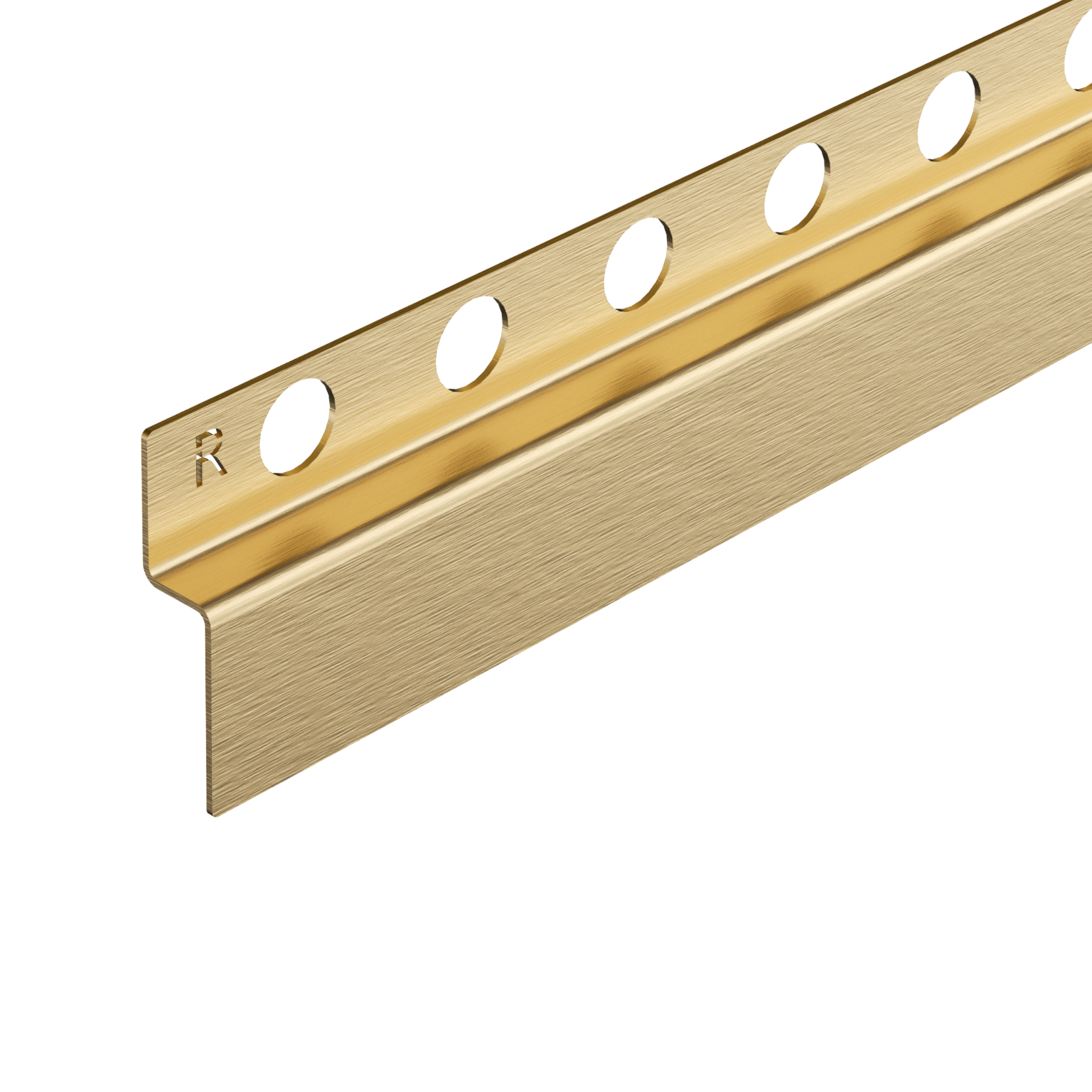 4ad4524ca7b7d771d8780ee5918a6caf.png Fallprofil för vägg höger 120 cm Guld - Bild 1