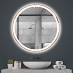 LED-VÄGGSPEGEL 90 cm MMJ N borstad koppar - Bild 2
