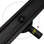Linjärt golvavlopp Pure Neo Pro svart 50 - Bild 2