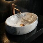 Bänktvättställ Rea Linda Granit - Bild 7