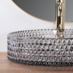 Bänktvättställ Cristal Grå 39 - Bild 4