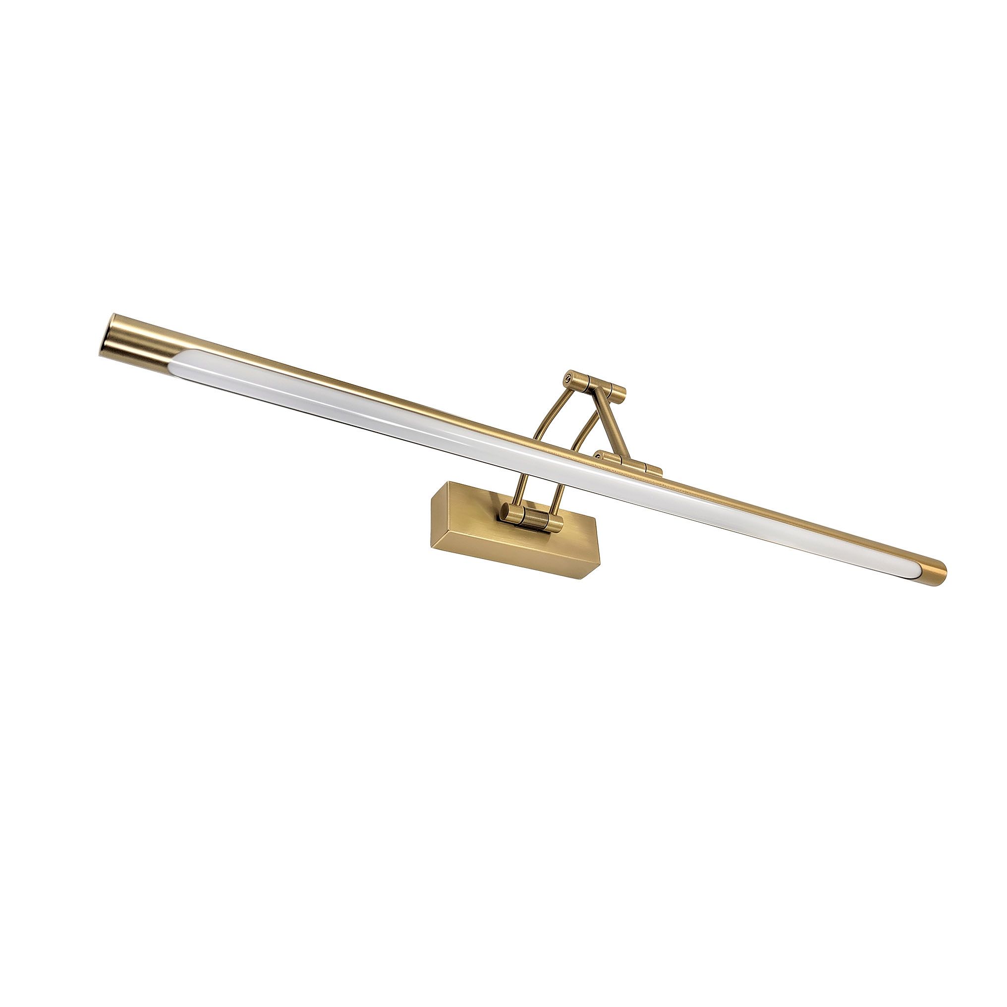 53551e82ff43884c3d570c05a85110e5.jpg Badrum vägg LED-lampa SWE023-1W 60cm Borstad guld - Bild 1