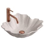 Bänktvättställ Rea Flower Beige - Bild 2
