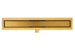 Duplex Next 2-i-1 Linjeavlopp 60 cm vändbar Guld - Bild 4