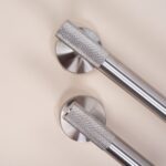 Badhanddukshängare 6606A Modern Borstad Nickel - Bild 6