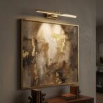 Badrum vägg LED-lampa APP1862-1W 80 cm GOLD - Bild 3