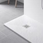 Stone Tray duschkar i mineralkomposit Vit 80 x 120 x 2,5 cm - Bild 2