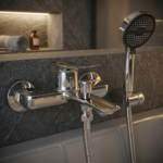 Badkarsblandare PREMIUM REA Vision Krom - Bild 7