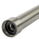 Förlängning till badkar- och duschset borstad nickel 50 cm - Bild 2