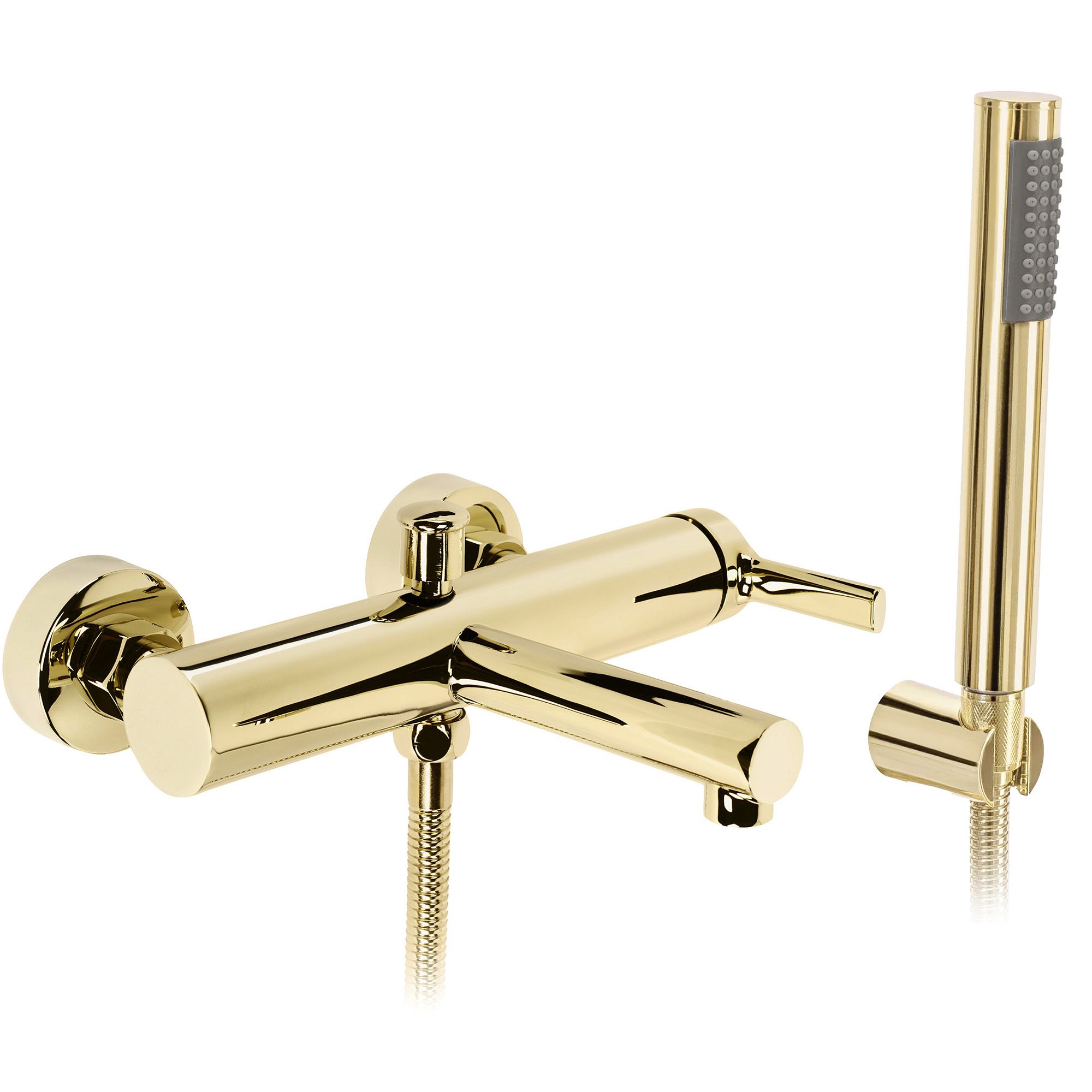 60a62c088cc855759395045c53b68ee2.jpg Badkarsblandare Pixel Guld - Bild 1