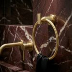 Badrumskrok Ring 81307 Virro Borstad guld - Bild 3