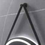 RUNT LED-SPEGEL HÄNGANDE I REM 70 cm 104 - Bild 11