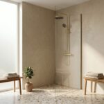 Duschset Avanti Borstad guld - Bild 9