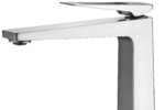 Blandare till handfat PARKER Borstad nickel INOX Hög - Bild 3