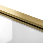 Duschdörr Atlas 120 Borstad Guld - Bild 3