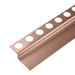 Fallprofil golv front 130 cm koppar - Bild 5