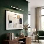 Badrum vägg LED-lampa SWE026-1W 60cm Svart - Bild 4