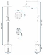 Duschset VERSO Svart - Bild 31