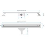 Linjegolvbrunn Neox Slim Pro Guld 60 - Bild 10