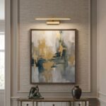 Badrum vägg LED-lampa APP1860-1W 40cm GOLD - Bild 4