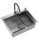 Diskho i rostfritt stål LUKE 110 WORKSTATION Borstad nickel - Bild 3