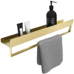 Badkarshylla SF01 60 cm borstad guld