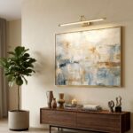 Badrum vägg LED-lampa SWE020-1W 60cm Gold - Bild 4