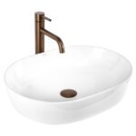Nablatowe tvättställ Rea Cleo 50 White
