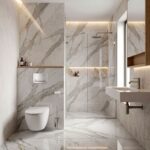 HD-spolningsknapp för inbyggnadsfixtur WC K011A-Q and Slim 024N Satin - Bild 6
