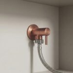 Vinkelventil 1/2" x 3/4" Brush Copper - Bild 6