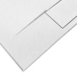Duschkar Bazalt Long Vit 80x100 - Bild 5