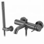 Badkarsblandare Lungo Grip Titan - Bild 6