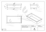 WALL-BOX ONE Vit Inbyggnadshylla i rostfritt stål Vit 45x20x10 cm - Bild 4