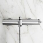 Badkarsblandare Foss Borstad Nickel - Bild 3