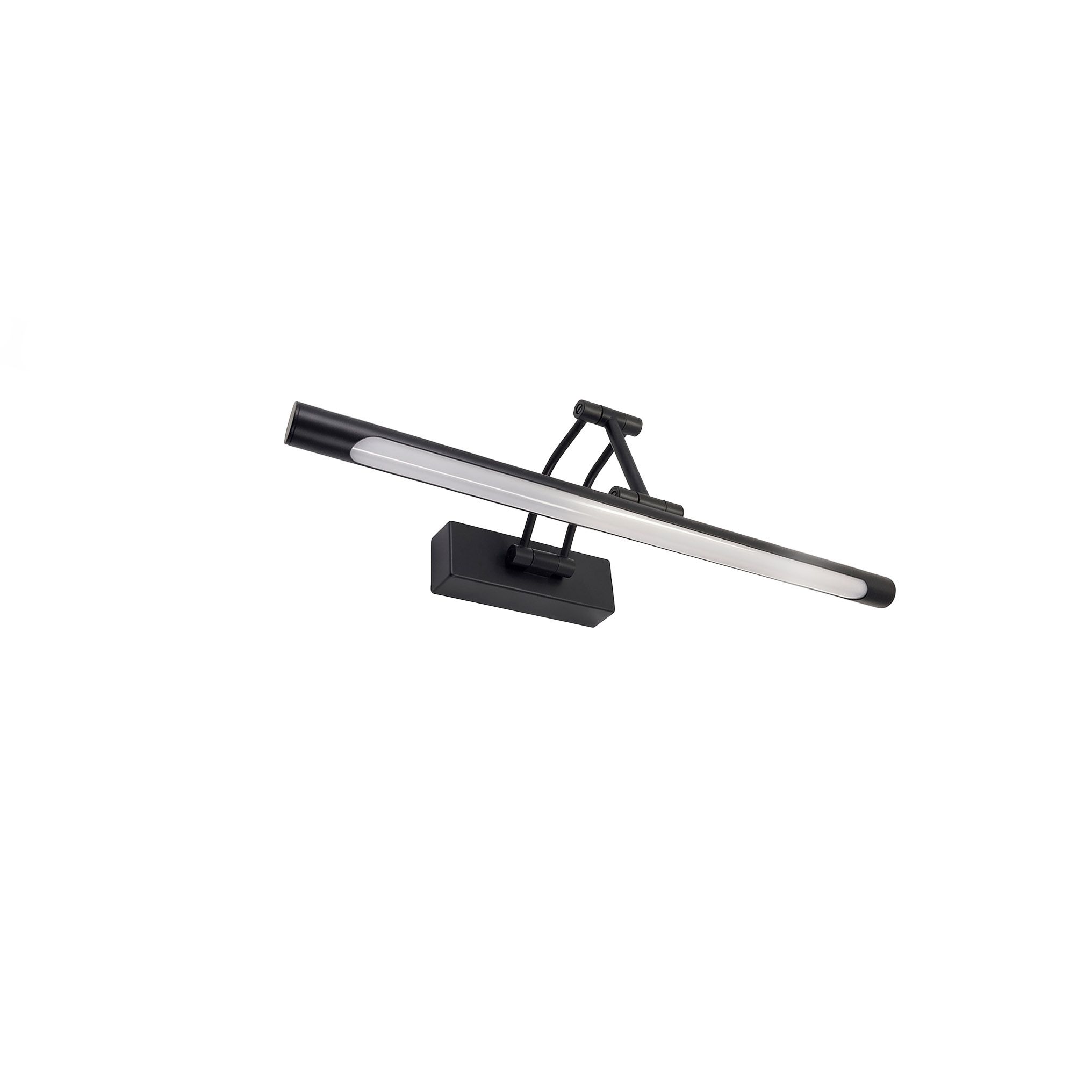 7ad11f7b18aff3cb023cd60025a411aa.jpg Badrum vägg LED-lampa SWE025-1W 42cm Svart - Bild 1