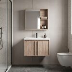 Badrumsmöbelset med tvättställ Gama T25023 QHM 60CM