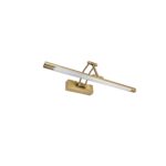 Badrum vägg LED-lampa SWE022-1W 42cm Borstad guld