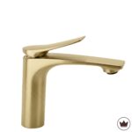Tvättställsblandare PREMIUM Vision Gold Brush Low