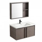 Badrumsmöbelset med tvättställ Gama T25023 KJM 80CM - Bild 2