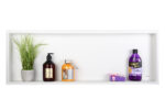 WALL-BOX No Rim Vit - Inbyggnadshylla ramlös Vit 90x30x10 cm