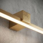 Badrum vägg LED-lampa SWE048-1W 80cm GOLD BRUSH - Bild 8