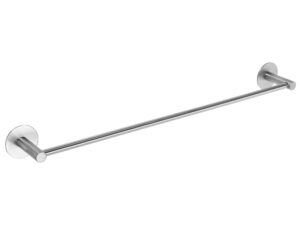 Enkelarmad badrums­krok 322221 DUO BORSTAT NICKEL INOX