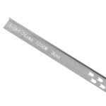 Lutande duschkarmslist 120 cm Borstad Nickel - Bild 4