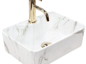 Ovanpåliggande tvättställ Kelly Mini Aiax Blank