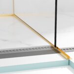 Fallprofil för glas höger 170 cm Guld - Bild 2