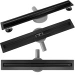 Linjegolvbrunn Neox Slim Pro Svart 100