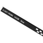 Fallprofil för duschkar 140 cm Svart - Bild 2