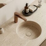 Tvättställsblandare PREMIUM Vision Koppar Brush Low - Bild 6