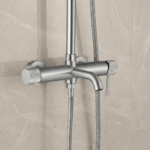 Duschset Lungo Stripe Borstad Nickel - Bild 6